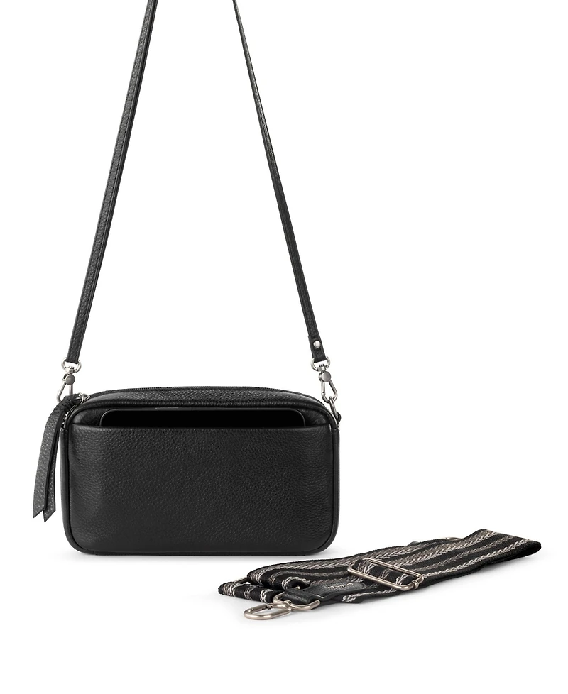 The Sak Cora Leather Convertible Crossbody Bag