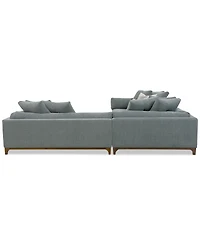 Closeout! Brendalyn 3-Pc. Modular Fabric Sectional Chaise & Sofa Set, Created for Macy's