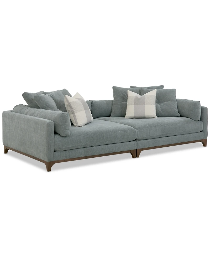 Closeout! Brendalyn 2-Pc. Modular Fabric Sectional Chaise Set, Created for Macy's