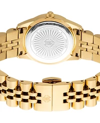 Roberto Cavalli Women's Quartz Gold-tone Stainless Steel Watch 28mm