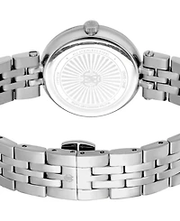 Roberto Cavalli Women's Quartz Silver-tone Stainless Steel Watch 30mm