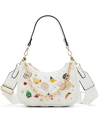 Aldo Lonney Tunes Pins Synthetic Small Shoulder Bag