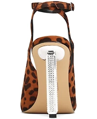 Aaj By Aminah Women's Saraphina Embellished Heel Ankle-Strap Pumps