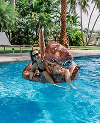 PoolCandy T-Rex Dinosaur 48" Jumbo Swimming Pool Tube