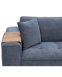 Nycolle 5-Pc. Modular Fabric L-Shape Sectional, Created for Macy's