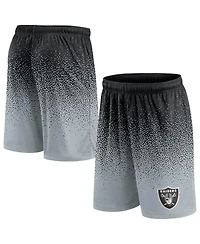 Fanatics Men's Black/Silver Las Vegas Raiders Ombre Shorts