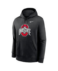 Nike Men's Ohio State Buckeyes Primetime Evergreen Club Fleece Pullover Hoodie