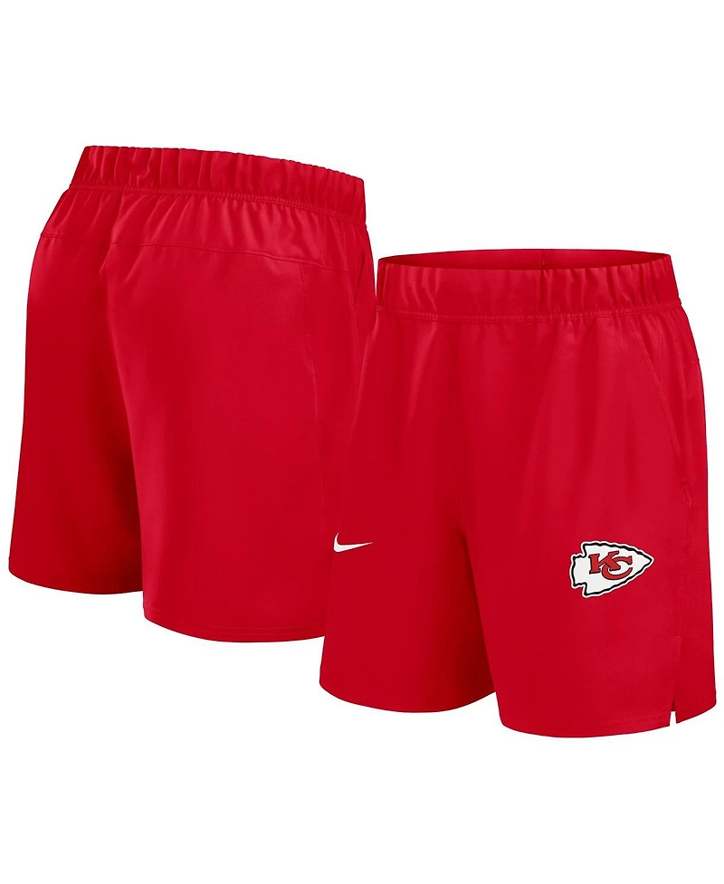 Nike Men's Red Kansas City Chiefs Blitz Victory Performance Shorts