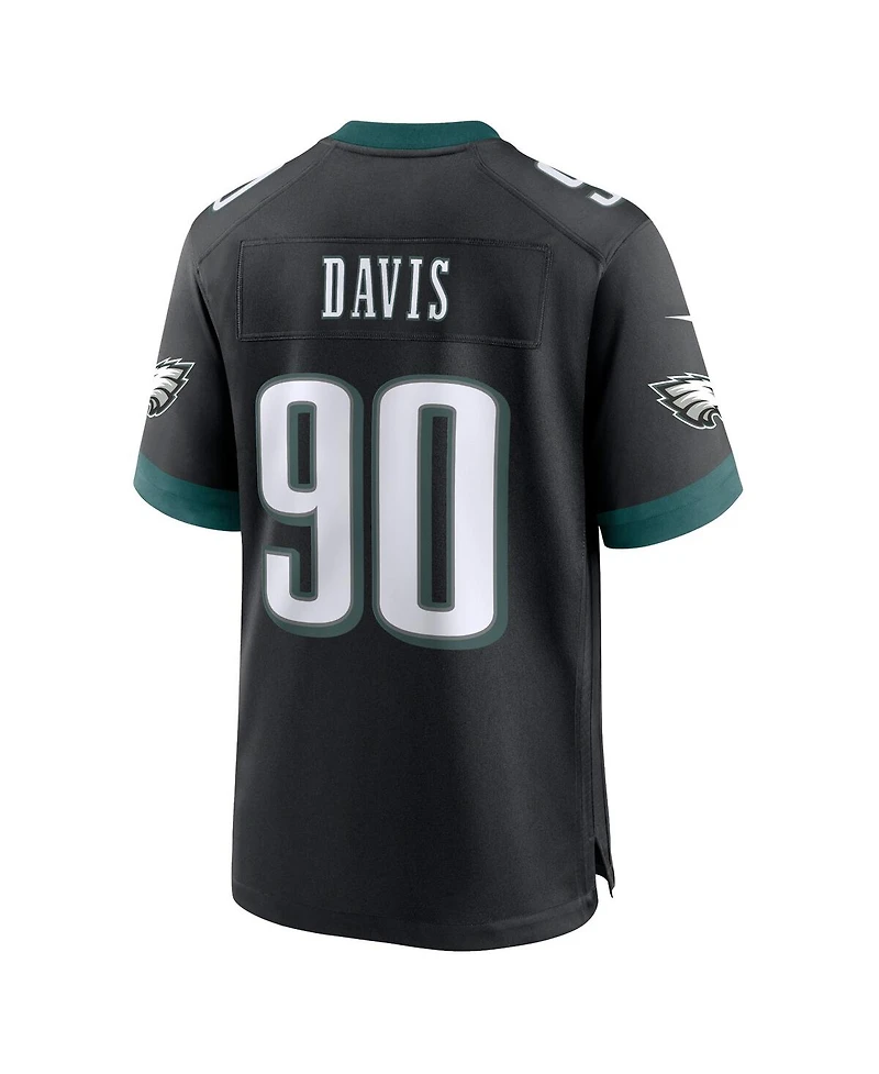 Nike Jordan Men's Davis Midnight Philadelphia Eagles Alternate Game Jersey