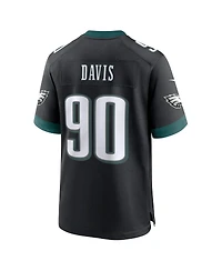 Nike Jordan Men's Davis Midnight Philadelphia Eagles Alternate Game Jersey