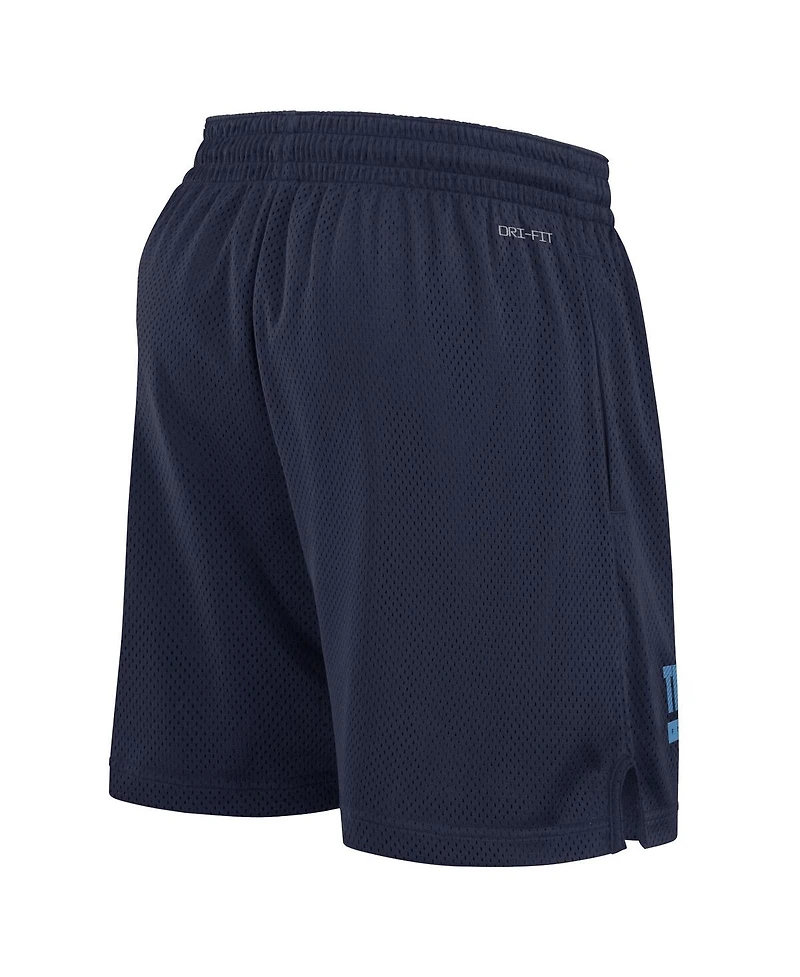 Nike Men's Navy Tennessee Titans 2024 Sideline Performance Mesh Shorts