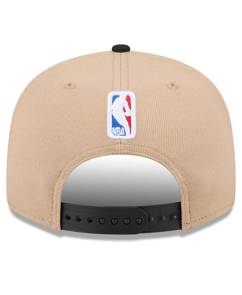 New Era Men's Tan/Black Orlando Magic 2024 Nba Draft 9FIFTY Snapback Hat