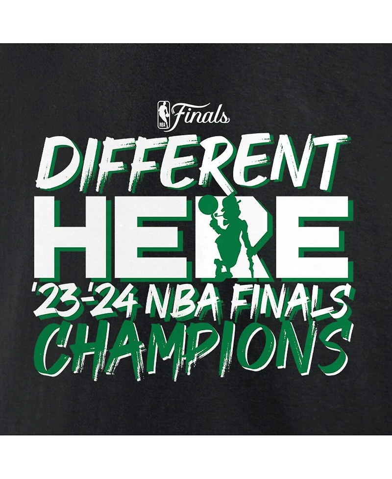 Fanatics Men's Black Boston Celtics 2024 Nba Finals Champions Pump Hometown Originals T-Shirt