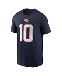 Nike Big Boys and Girls Drake Maye Navy New England Patriots 2024 Nfl Draft First Round Pick Fuse Name Number T-Shirt