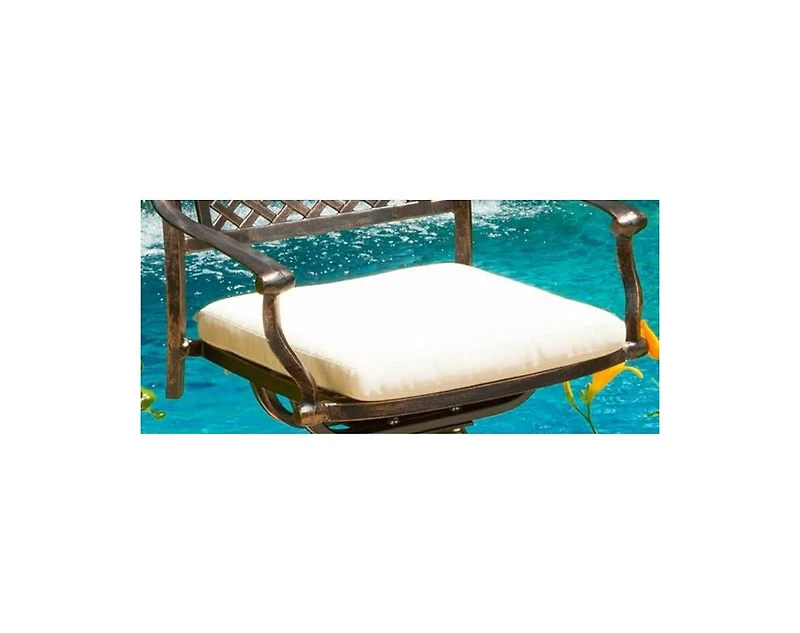 Streamdale Water-Resistant Beige Cushion for Tahoe Barstools