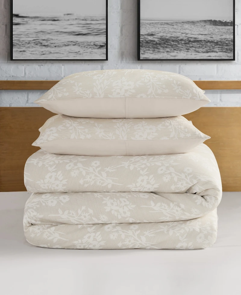 Lucky Brand Ava Floral Jacquard 2-Pc. Duvet Cover Set, Twin/Twin Xl