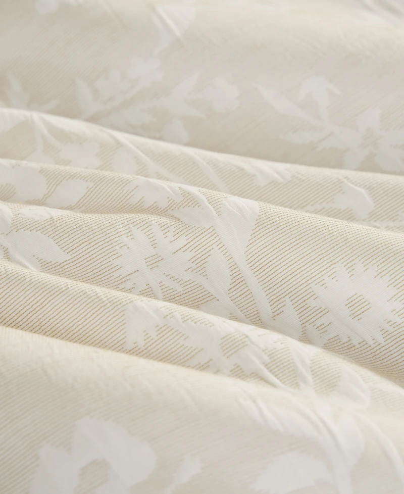Lucky Brand Ava Floral Jacquard 3-Pc. Duvet Cover Set, Full/Queen