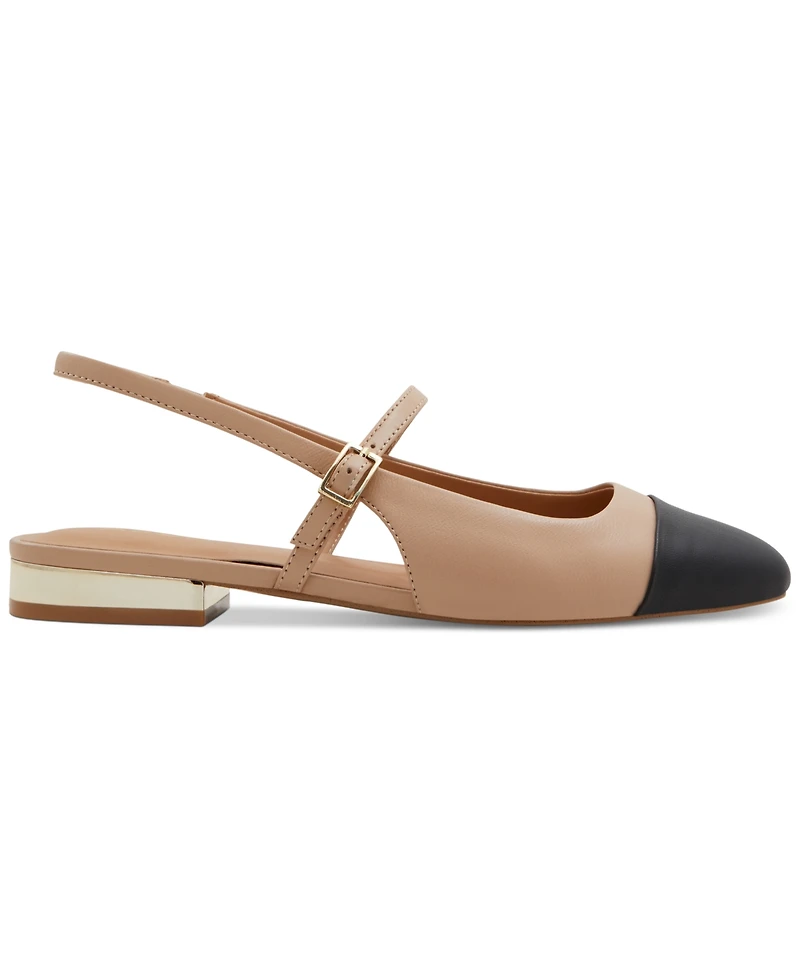 Aldo Women's Sadey Cap-Toe Slingback Flats