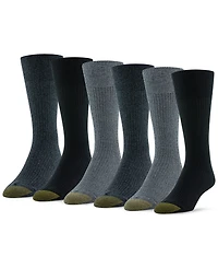 Gold Toe Men's 6-Pack Casual Stanton Socks