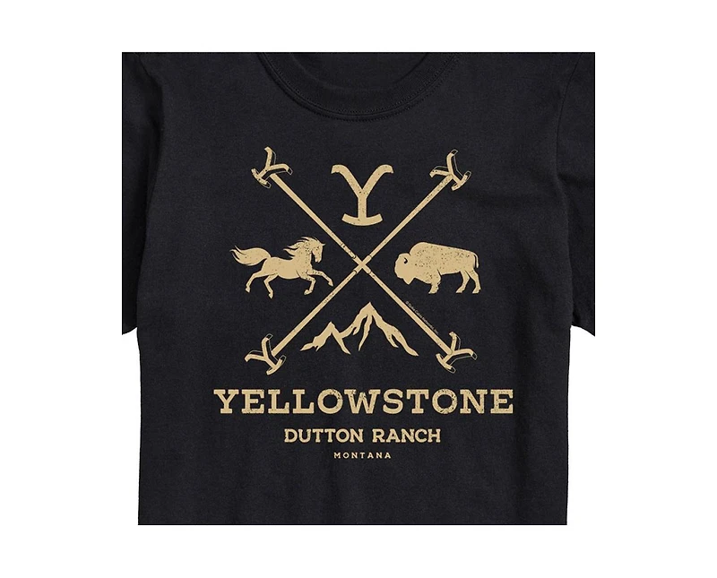 Hybrid Apparel Yellowstone Mens Short Sleeve Tee