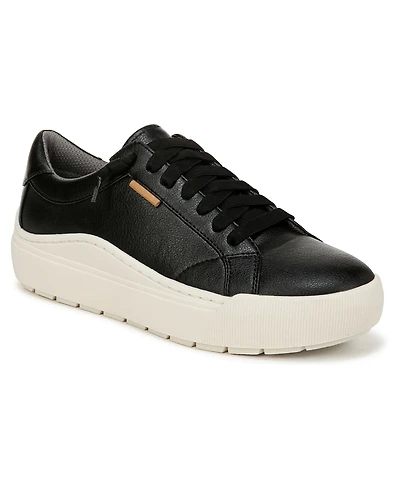 Dr. Scholl's Women's Time Off Go Closed Round Toe Lace Up Platform Sneakers