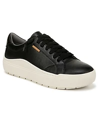 Dr. Scholl's Women's Time Off Go Closed Round Toe Lace Up Platform Sneakers