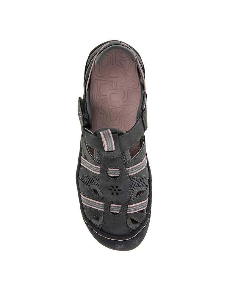 Jbu Women's Regional Water-Ready Strappy Sandal Flats
