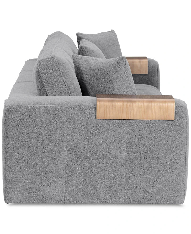 Nycolle 3-Pc. Modular Fabric Sectional, Created for Macy's