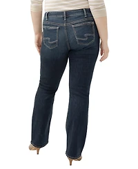 Silver Jeans Co. Plus Suki Mid Rise Curvy Fit Slim Bootcut