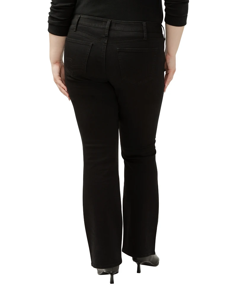 Silver Jeans Co. Plus Suki Mid Rise Curvy Fit Bootcut