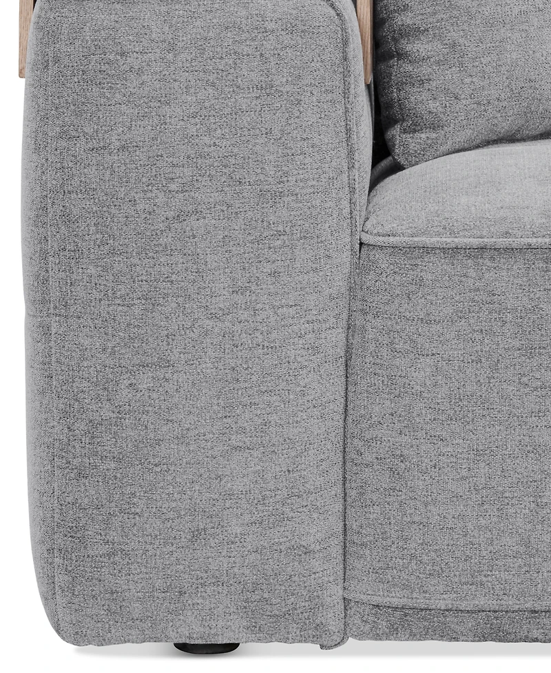 Nycolle 3-Pc. Modular Fabric Sectional, Created for Macy's