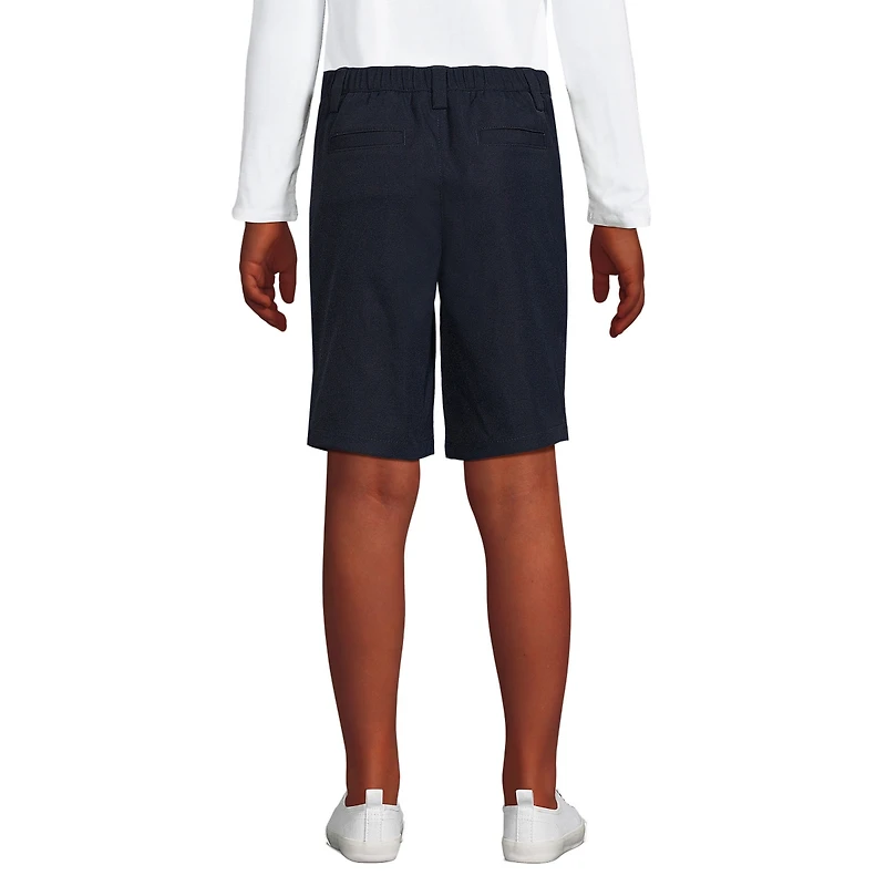 Lands' End Little Girls Active Performance Chino Shorts
