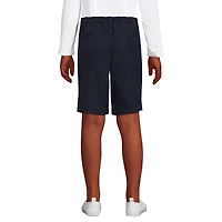 Lands' End Little Girls Active Performance Chino Shorts