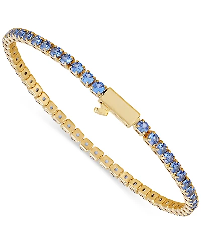 Vince Camuto Gold-Tone Color Crystal Bangle Bracelet