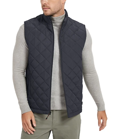 Hawke & Co. Men's Diamond Quilted Heritage Vest, Created for Macy's