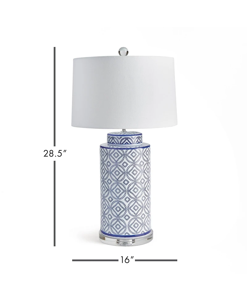 Napa Home & Garden Diamond Fretwork Lamp