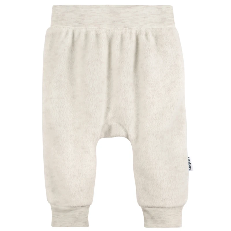 Gerber Baby Neutral Fleece Pants, 4-Pack