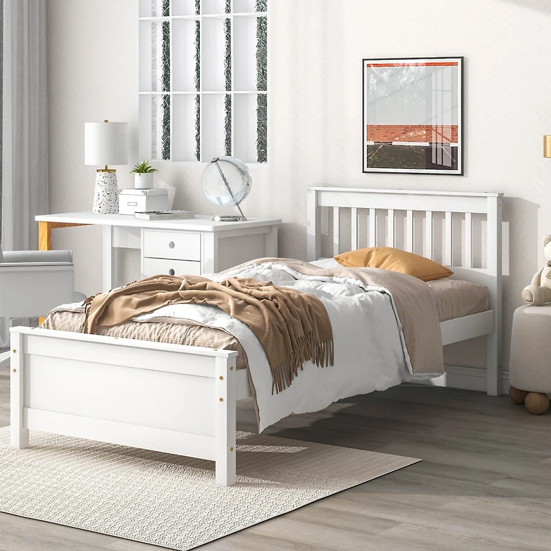 Streamdale Twin Bed with Headboard, Footboard, and Nightstand