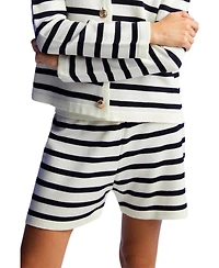 Nocturne Women's Striped Mini Shorts