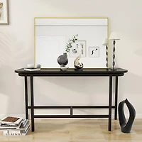 Homlux 24"x36" Rectangular Wall Mirror with Gold Aluminum Alloy Frame