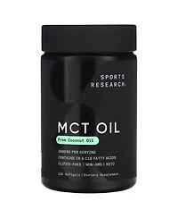 Sports Research Mct Oil 120 Softgels (1
