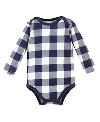 Hudson Baby Boys Cozy Long-Sleeve Thermal One-Piece