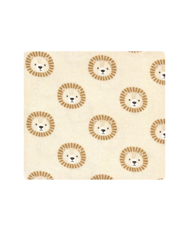 Hudson Baby Unisex Flannel Receiving Blankets – 30x30 Inch, 100% Cotton, Set Of Coordinating Blankets