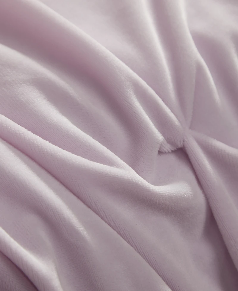 Juicy Couture Kiss Pleat Plush 2-Pc. Comforter Set, Twin/Twin Xl