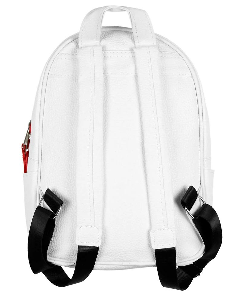Hello Kitty Signature Bow Face and 3D Ear Design Faux Leather Mini Backpack
