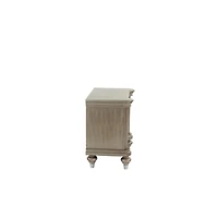 Simplie Fun Nightstand In Champagne