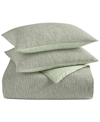 Last Act! Oake Ripple Matelasse 3-Pc. Duvet Cover Set, King, Exclusively at Macy's