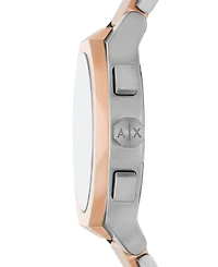 A|X Armani Exchange Men's Sync Quartz Chronograph Two-Tone Stainless Steel Watch 42MM