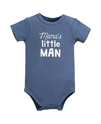 Hudson Baby Boys Bodysuit Outfit with Shorts and Socks