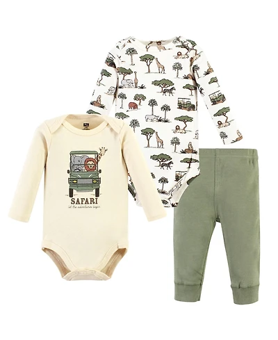 Hudson Baby Unisex Cotton Bodysuit & Pant Collection